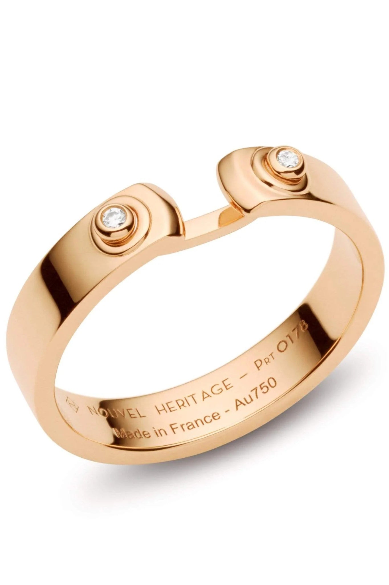 NOUVEL HERITAGE-Monday Morning Mood Ring-ROSE GOLD