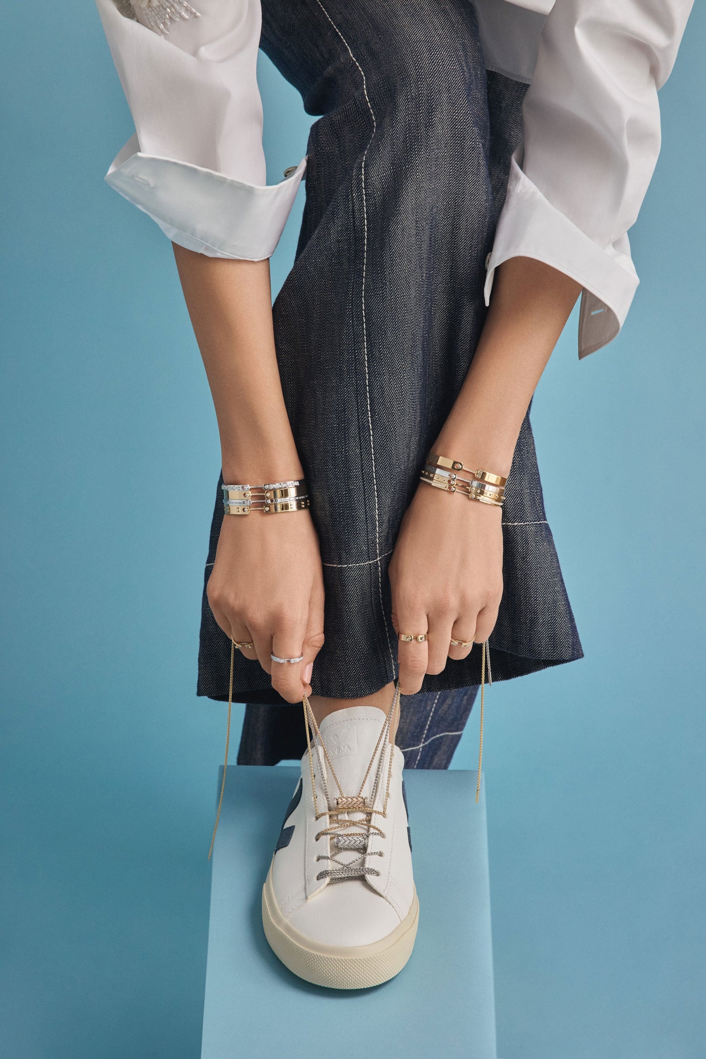 NOUVEL HERITAGE-Business Meeting PM Mood Ring-YELLOW GOLD