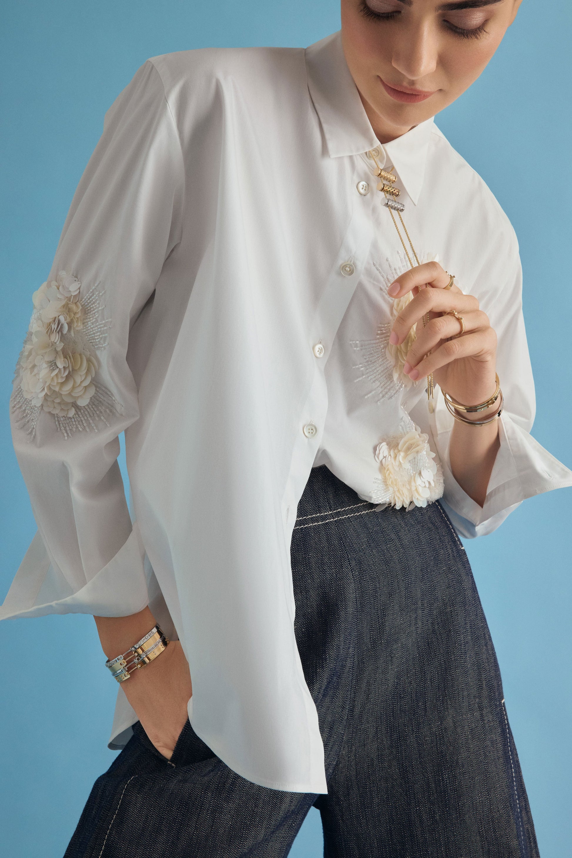 NOUVEL HERITAGE-Monday Morning Mood Ring-YELLOW GOLD