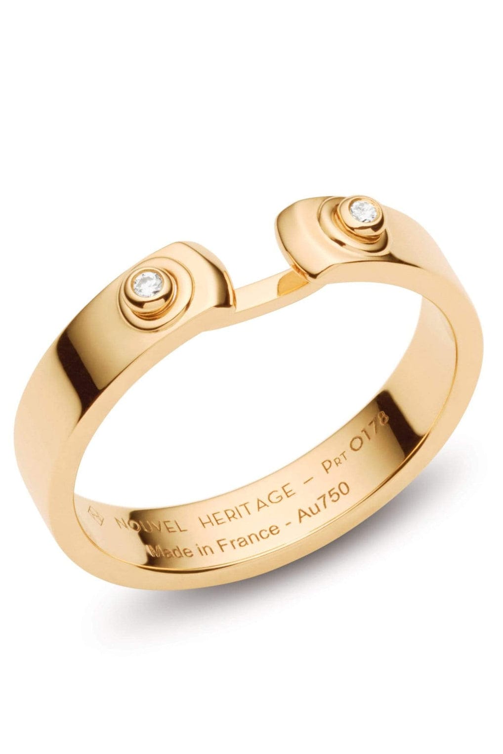 NOUVEL HERITAGE-Monday Morning Mood Ring-YELLOW GOLD