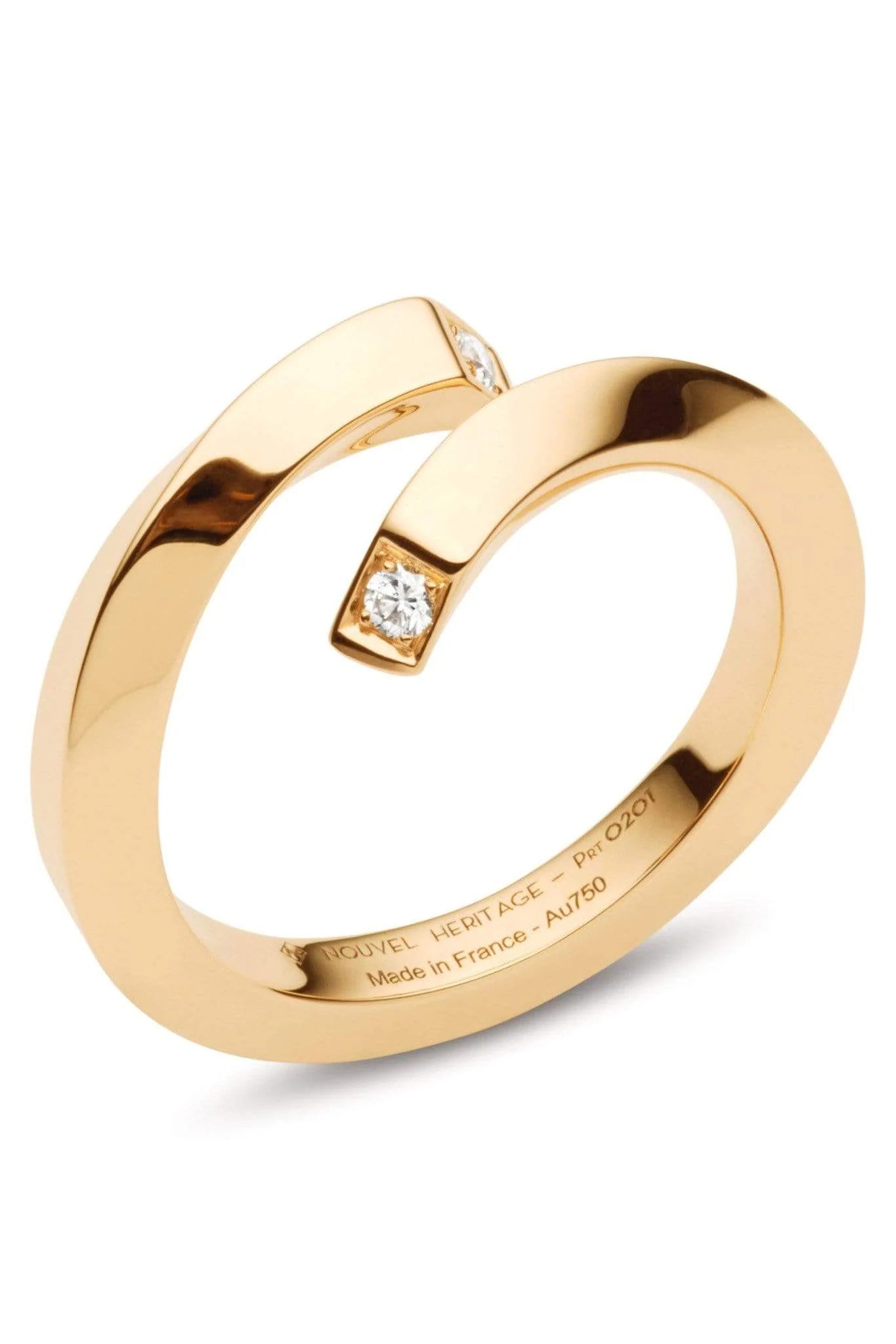 NOUVEL HERITAGE-Gold Thread Ring-YELLOW GOLD