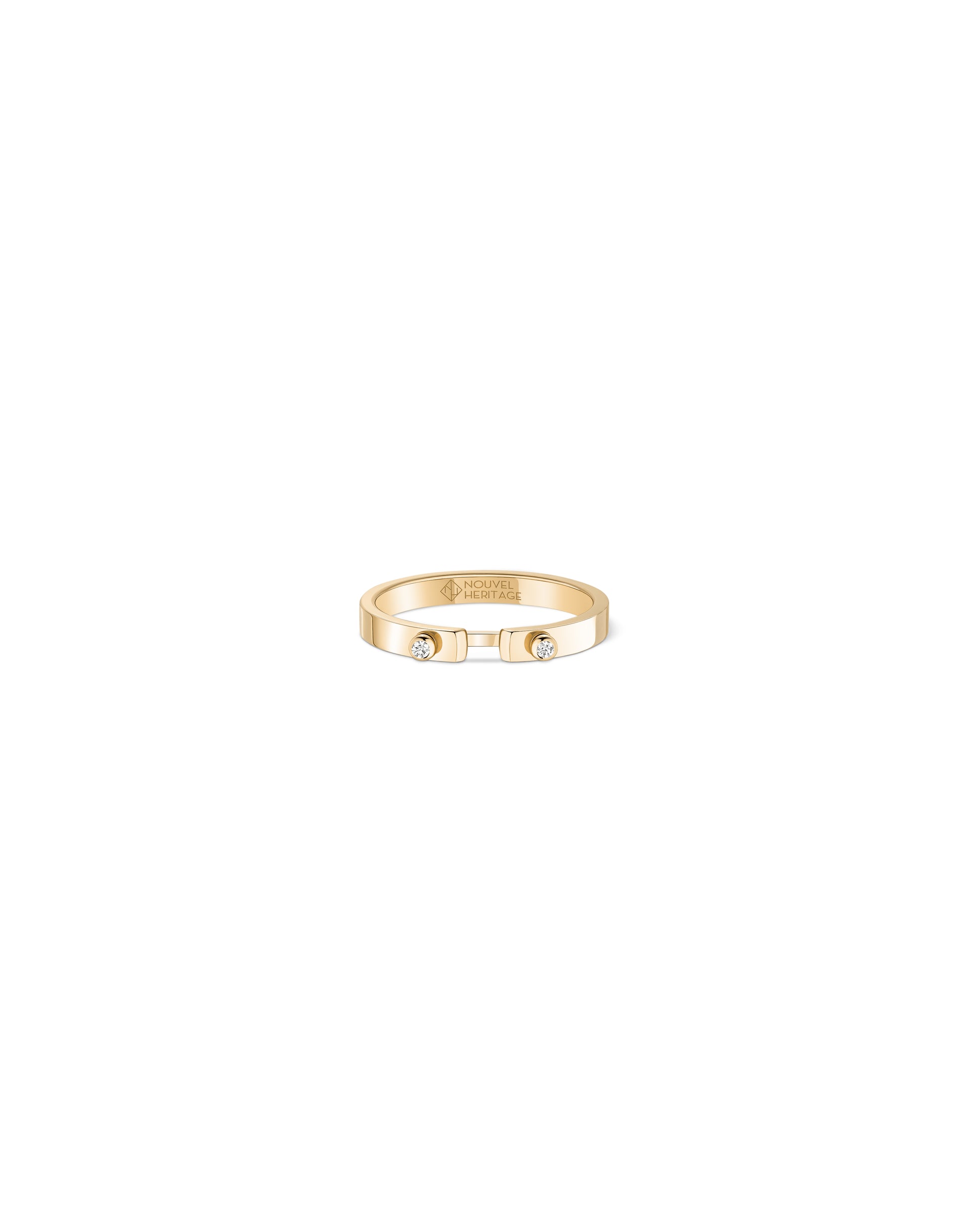 Monday Morning PM Ring - Yellow Gold-YELLOW GOLD-6.5-JEWELRYFINE JEWELRING-NOUVEL HERITAGE