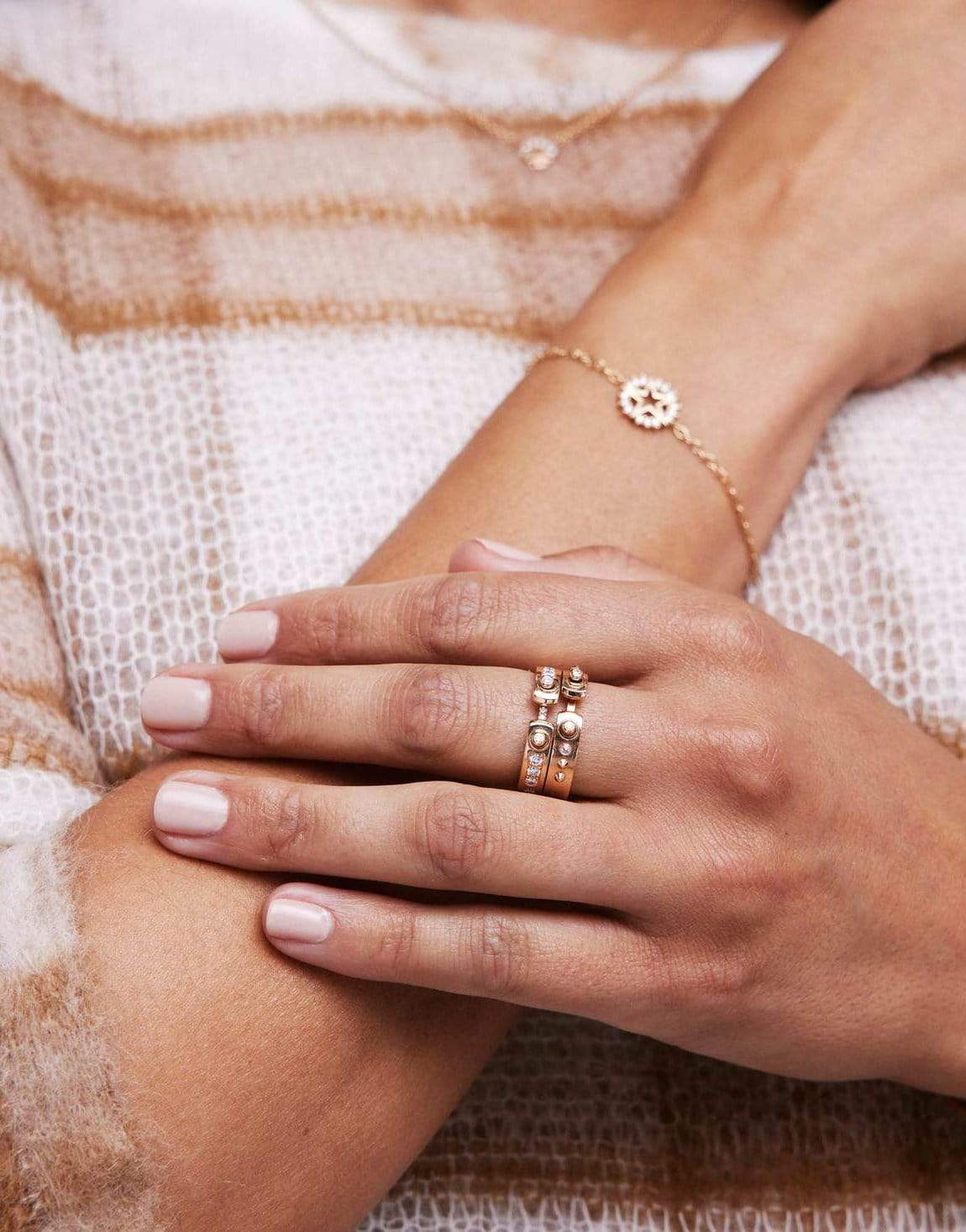 NOUVEL HERITAGE-Brunch in NY Mood Ring-YELLOW GOLD