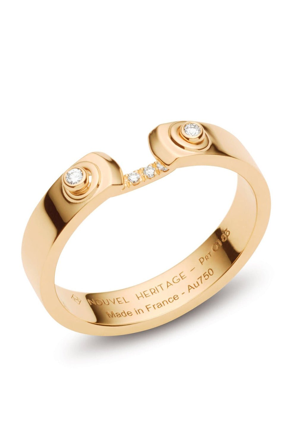 NOUVEL HERITAGE-Business Meeting Mood Ring-YELLOW GOLD
