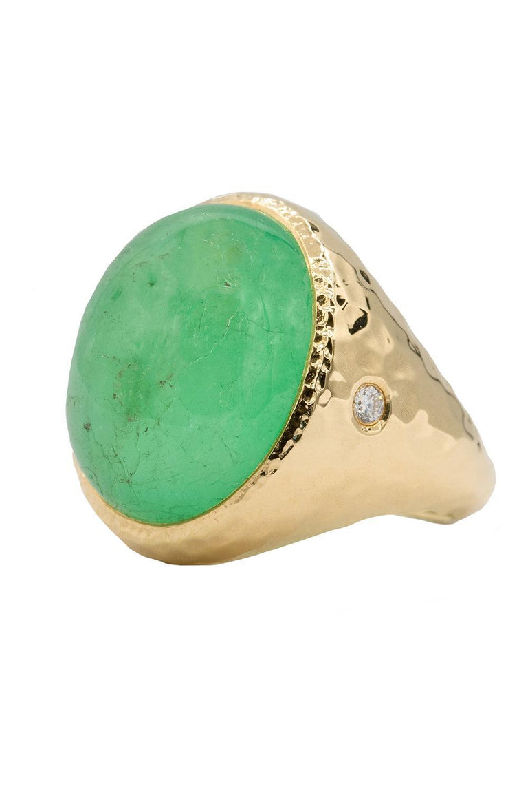 Emerald Aura Ring