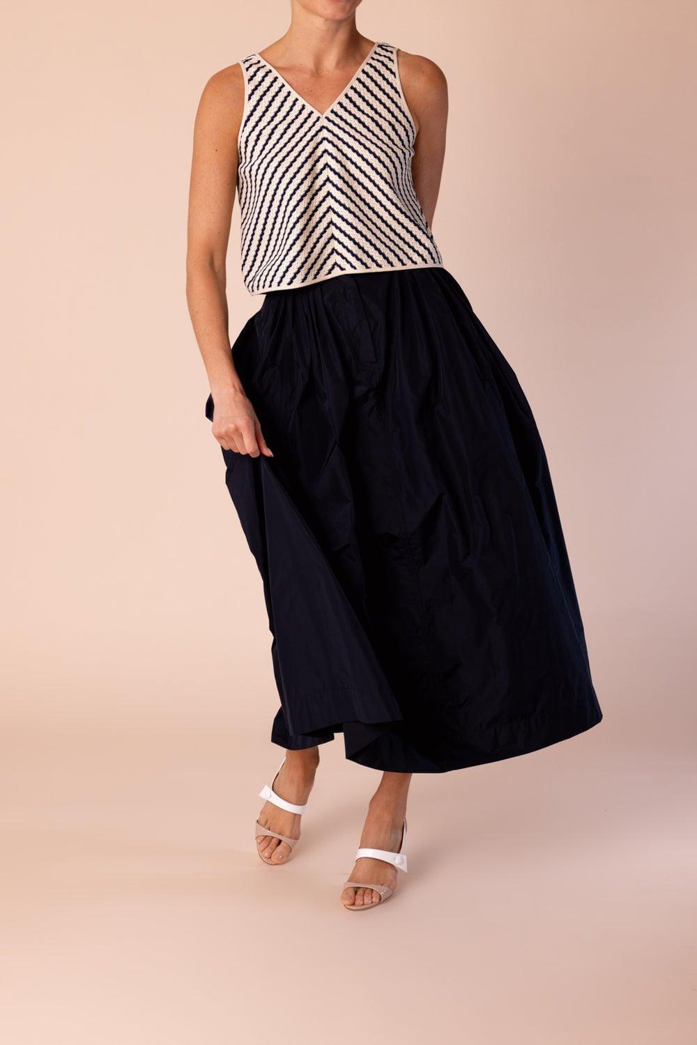 ODEEH-Midi Skirt-