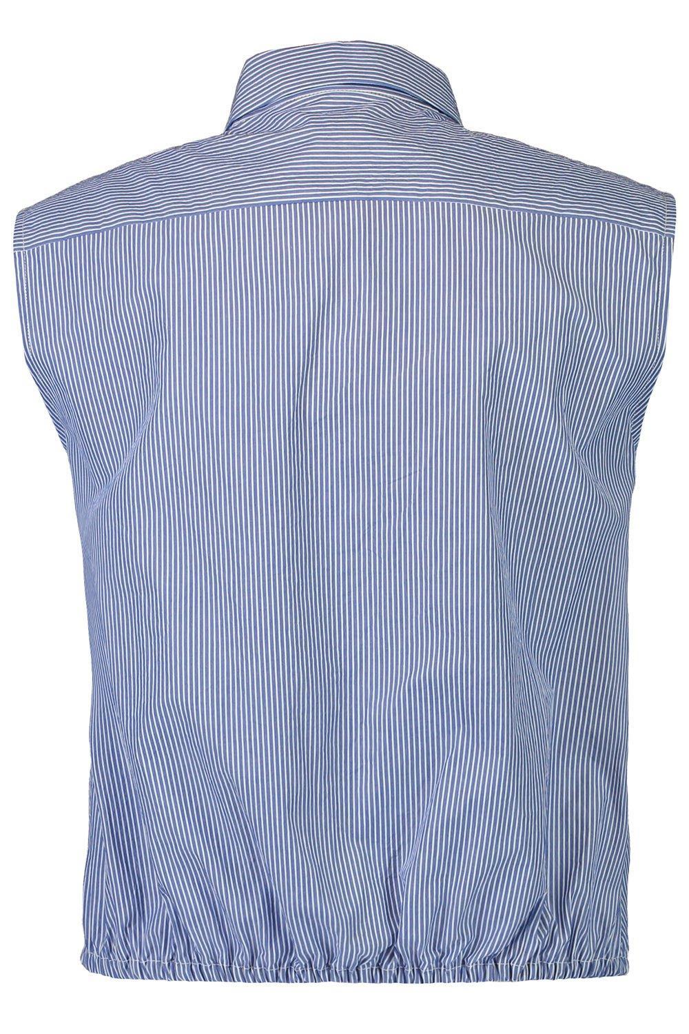ODEEH-Sleeveless Collar Top-