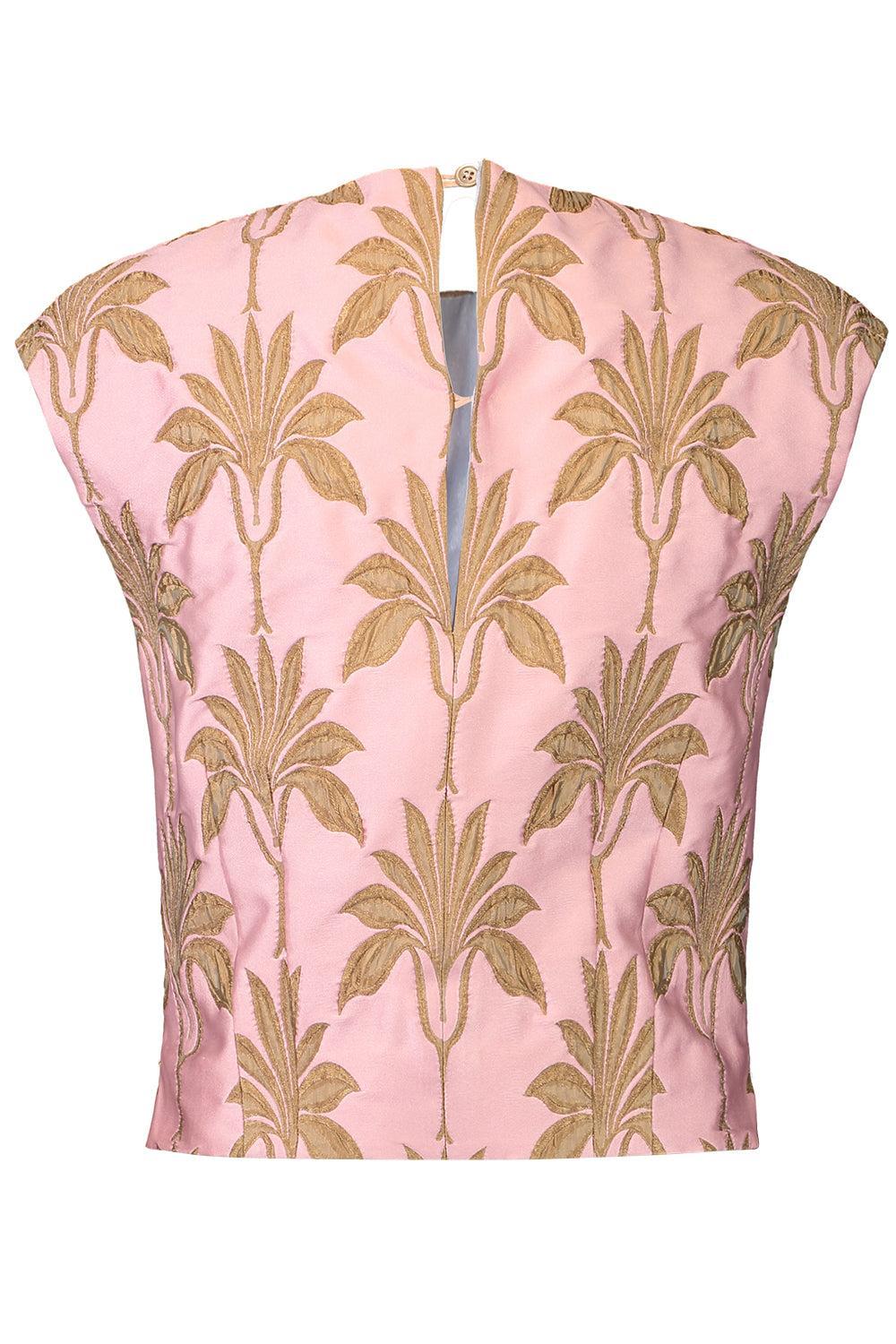 Sleeveless Shirt - Rosequartz-PINK-34-CLOTHINGTOPBLOUSE-ODEEH