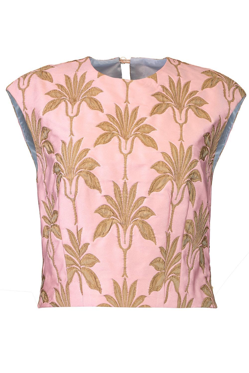 Sleeveless Shirt - Rosequartz-PINK-34-CLOTHINGTOPBLOUSE-ODEEH
