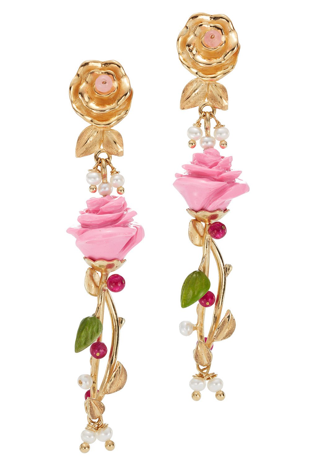 OF RARE ORIGIN-Bellini Earrings-BUBBLE PINK