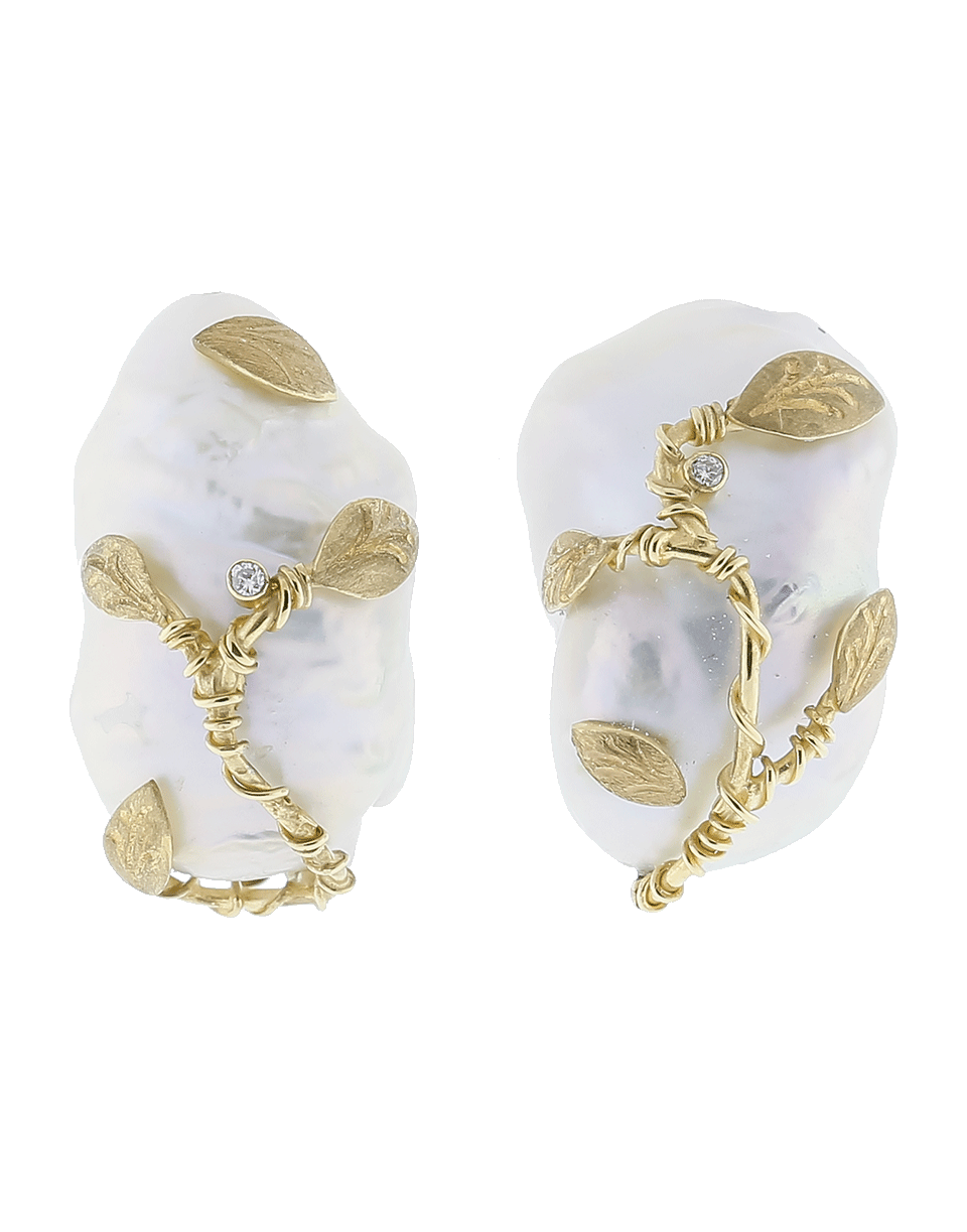 OF RARE ORIGIN-Pearl Earrings-GLD/PRL