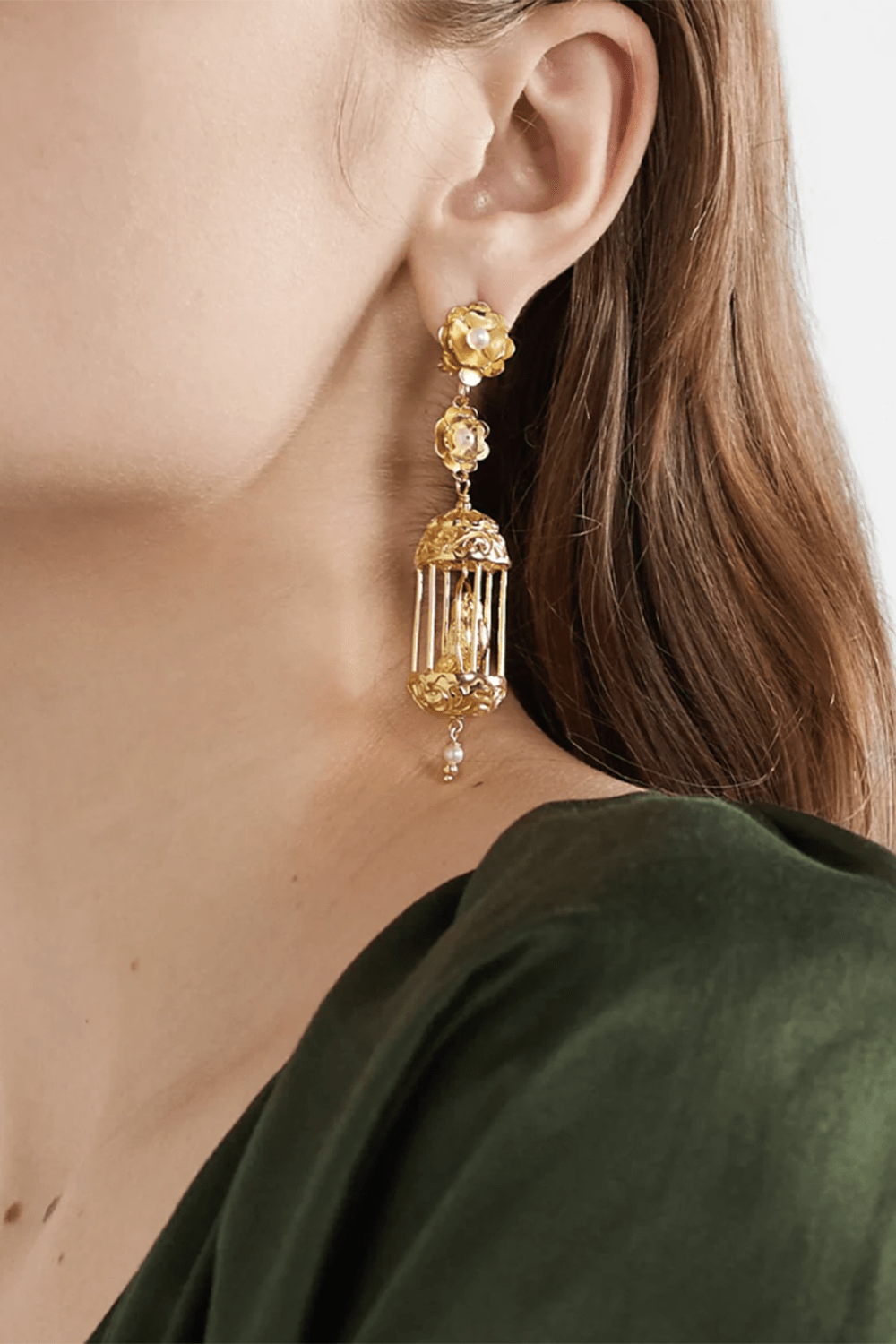 OF RARE ORIGIN-Aviary Classic Earrings - Gold-YELLOW GOLD