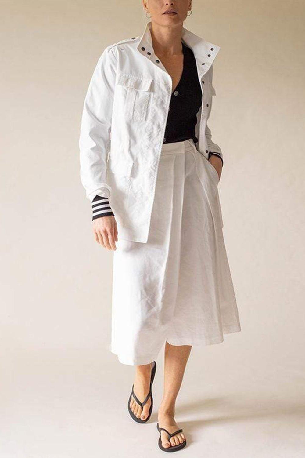 OFF-WHITE-Field Jacket-WHITE