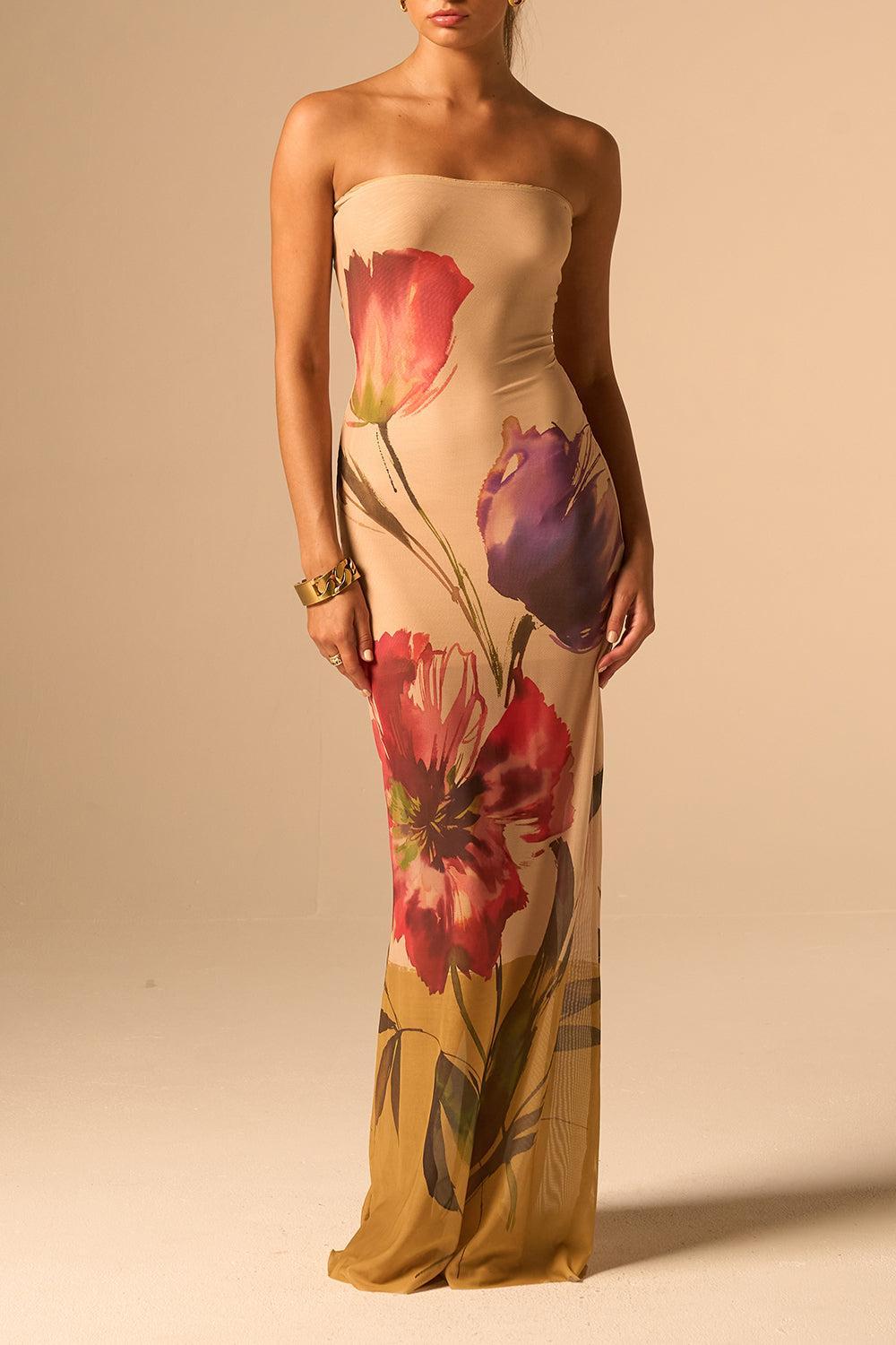 Ofira Dress-FLRLMULT-XS-CLOTHINGDRESSCASUAL-JBQ