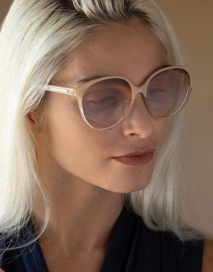 OLIVER PEOPLES-Beige and Nude Brooktree Sunglasses-BGE/NUDE