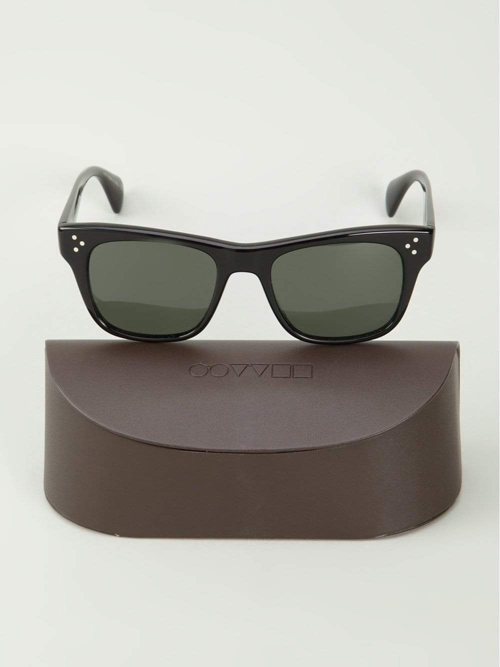 OLIVER PEOPLES-Jack Houston Polarized Sunglasses-BLACK