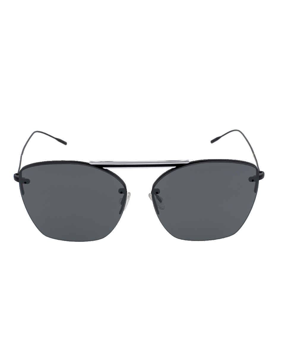 OLIVER PEOPLES-Ziane Mirror Sunglasses-BLK/BLK
