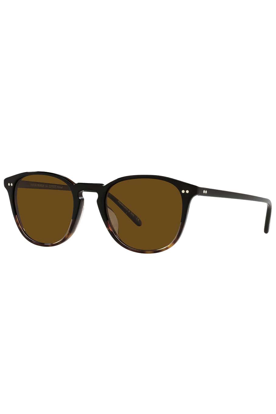 OLIVER PEOPLES-Forman L.A. Workman Sunglasses - Black Brown-BLK/BRWN