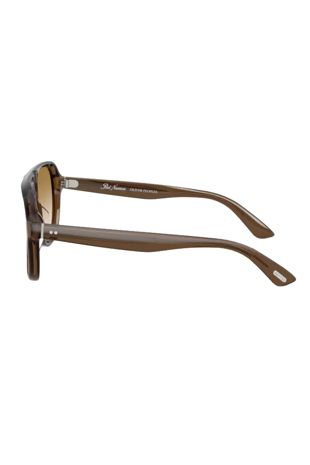 Paul Newman Oversized Aviator Sunglasses-BROWN-ACCESSORIESUNGLASSES-OLIVER PEOPLES