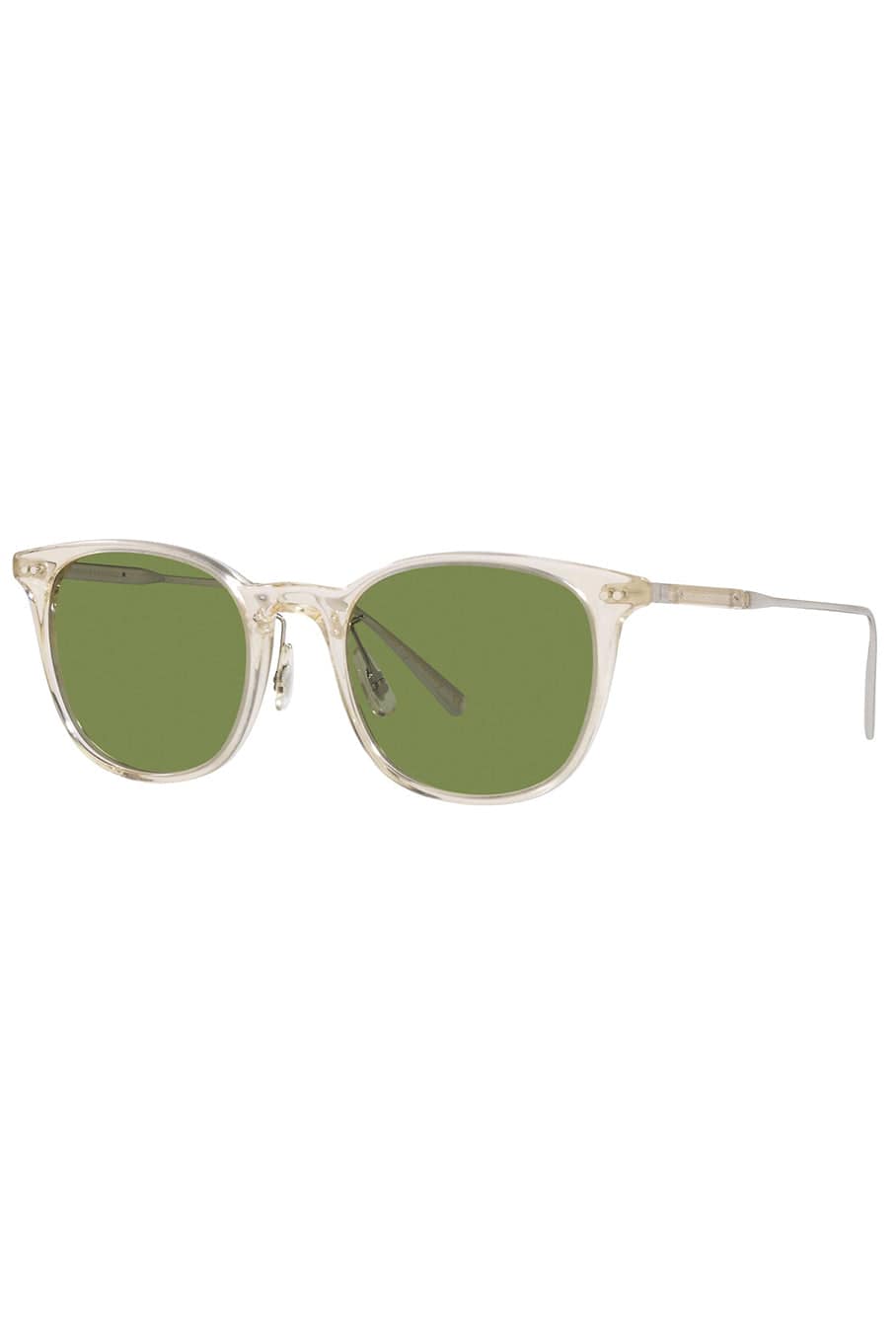 OLIVER PEOPLES-Gerardo Sunglasses - Buff Green-BUFF/GRN