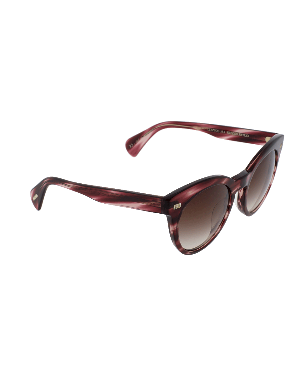 OLIVER PEOPLES-Dore Brown Gradient Sunglasses-CHRYCOCO