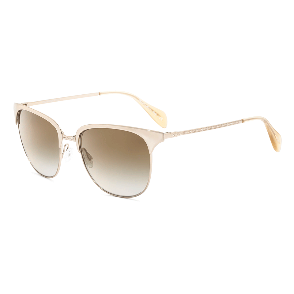 OLIVER PEOPLES-Leiana Sunglasses-CRYS/GLD