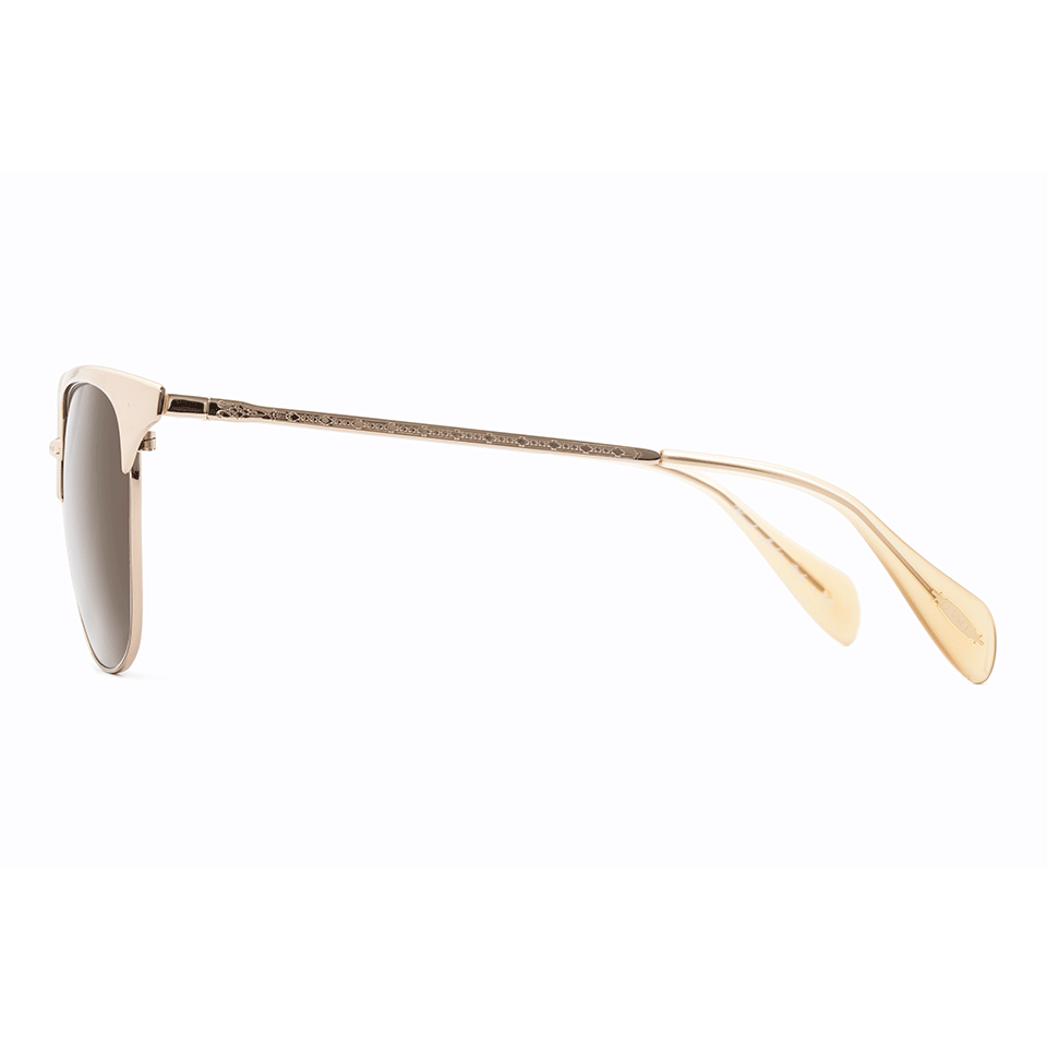 OLIVER PEOPLES-Leiana Sunglasses-CRYS/GLD