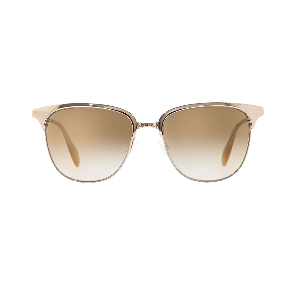 OLIVER PEOPLES-Leiana Sunglasses-CRYS/GLD