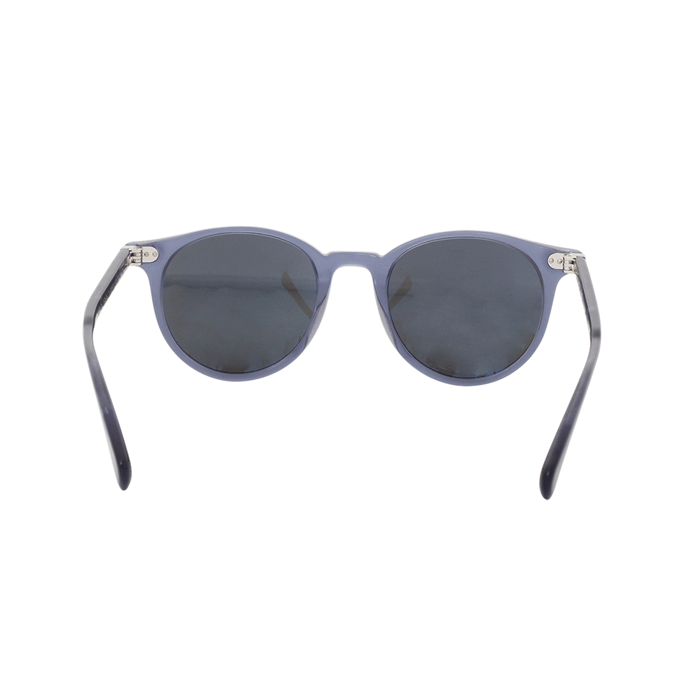 OLIVER PEOPLES-Delray Keyhole Sunglasses-DNM/GRY