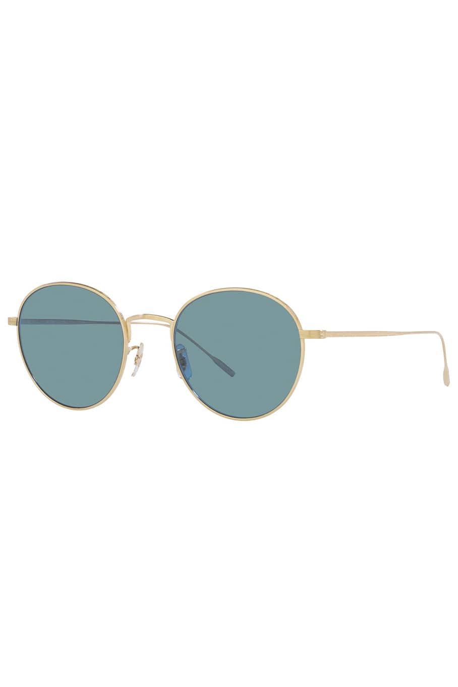 OLIVER PEOPLES-Altair Sunglasses-GLD/TEAL