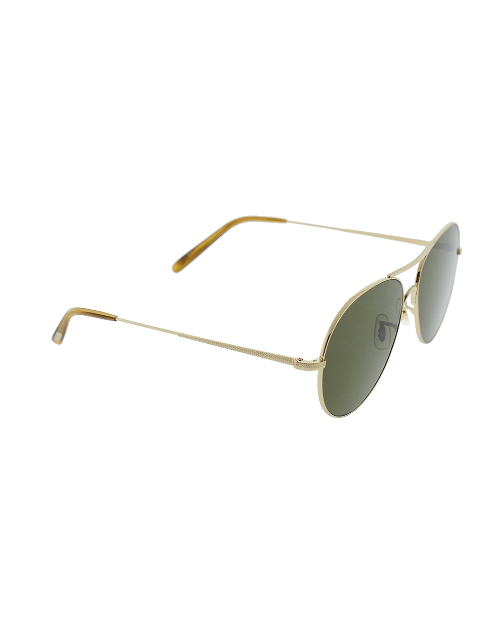 OLIVER PEOPLES-Rockmore Metal Sunglasses-GOLD/G15