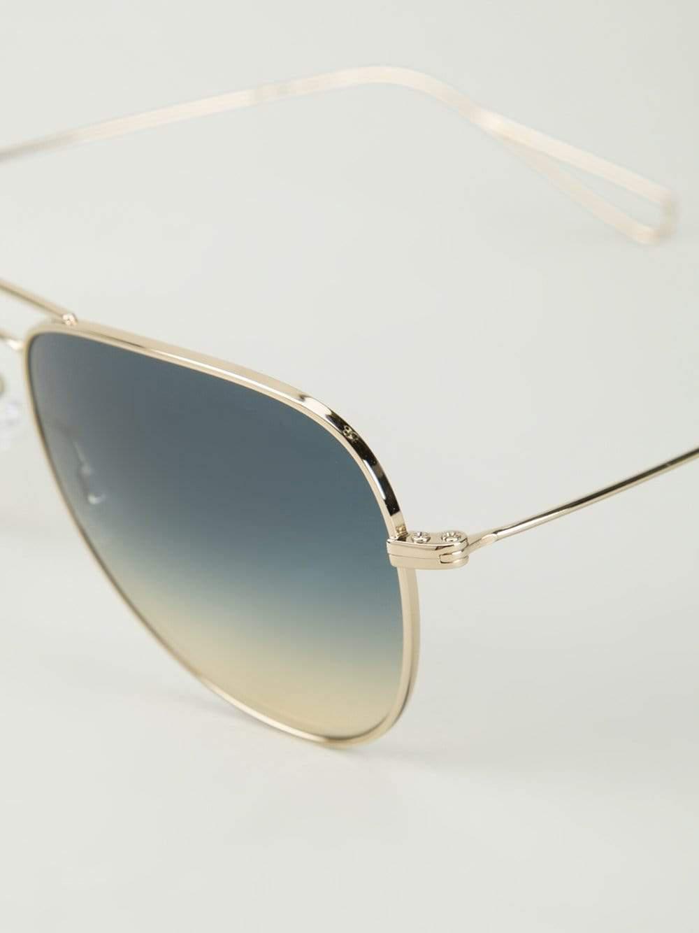 OLIVER PEOPLES-Isabel Marant Matt Sunglasses-LT GOLD