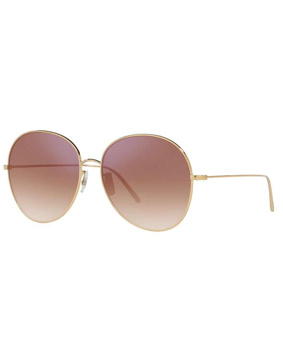 OLIVER PEOPLES-Ysela Sunglasses - Maroon-MAROON