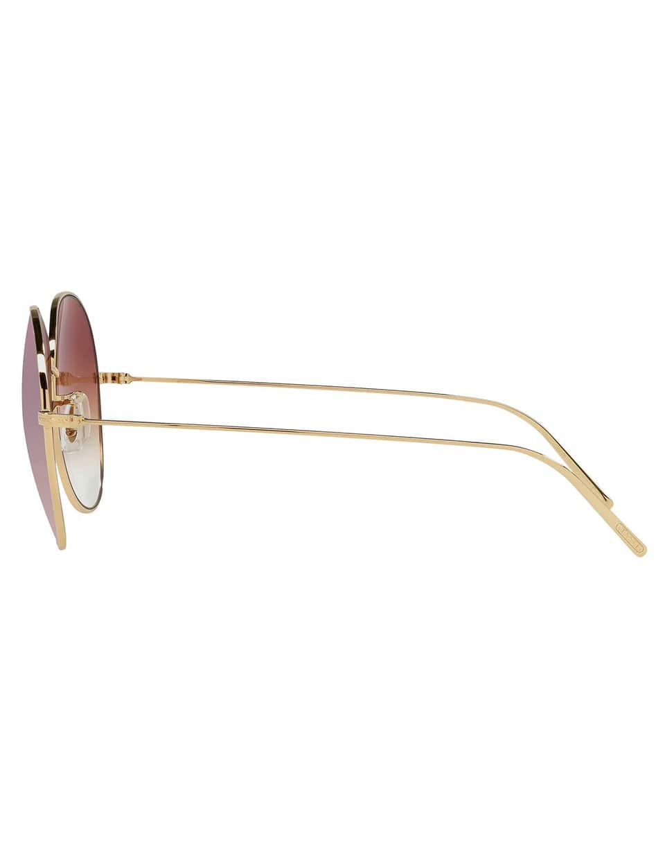 OLIVER PEOPLES-Ysela Sunglasses - Maroon-MAROON