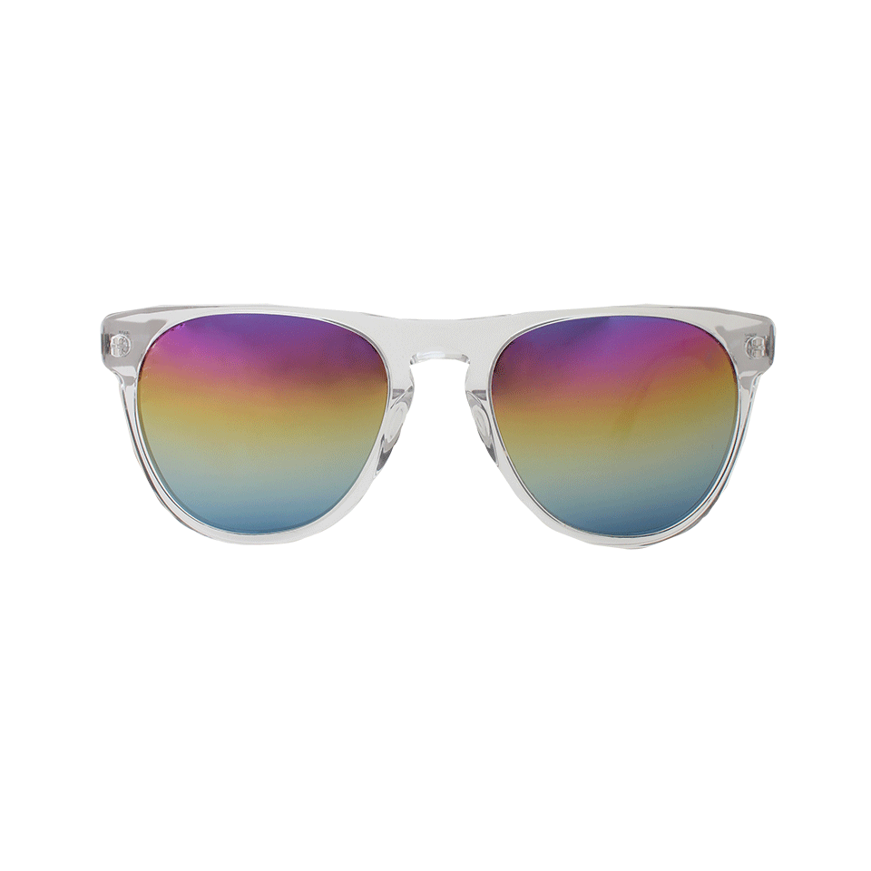OLIVER PEOPLES-Braverman Crystal Sunglasses-RAINBOW