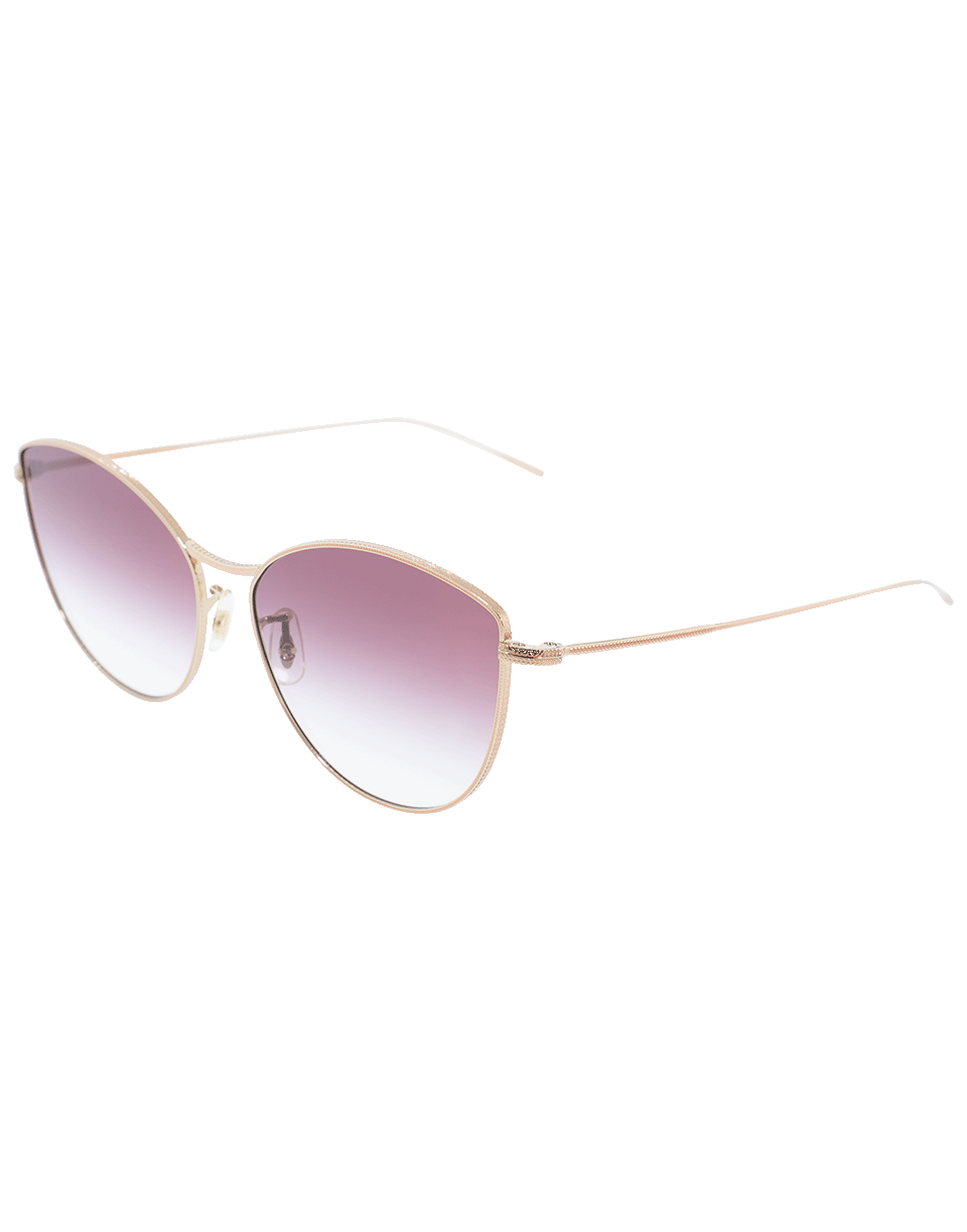 OLIVER PEOPLES-Rayette Sunglasses-ROSE GOLD