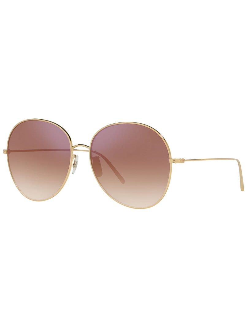 OLIVER PEOPLES-Rose Gold Ysela Sunglasses-ROSEGLD