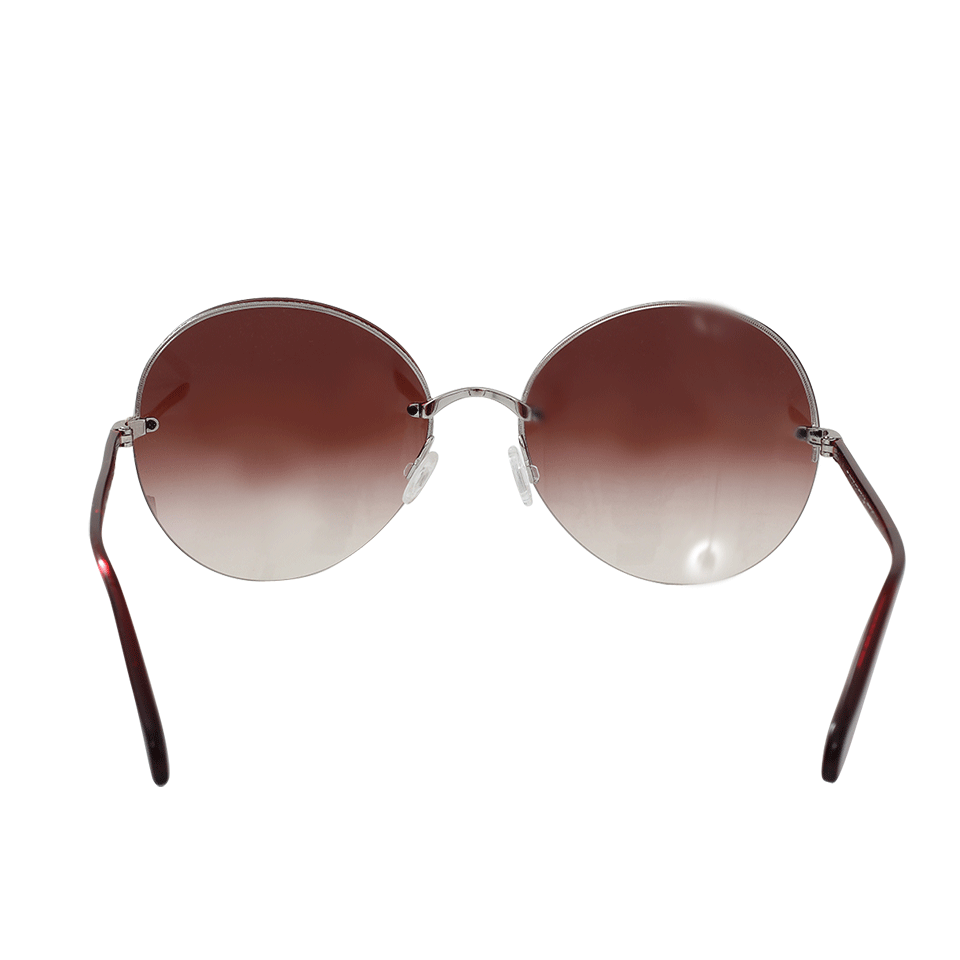 OLIVER PEOPLES-Joris Round Sunglasses-RUBY/BRW