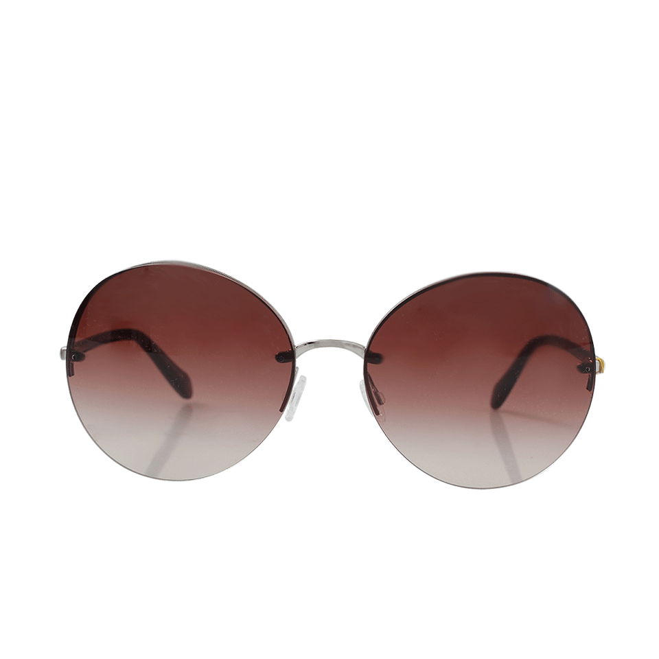 OLIVER PEOPLES-Joris Round Sunglasses-RUBY/BRW