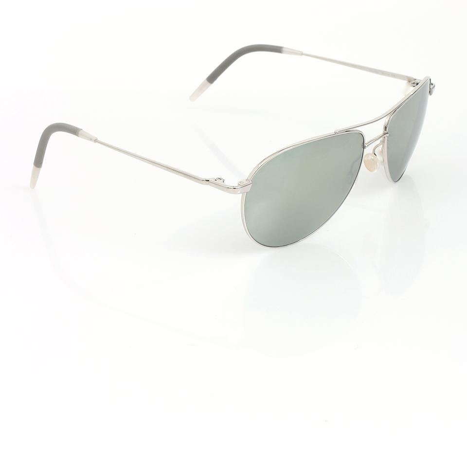 OLIVER PEOPLES-Benedict Mirror Sunglasses-SILVER