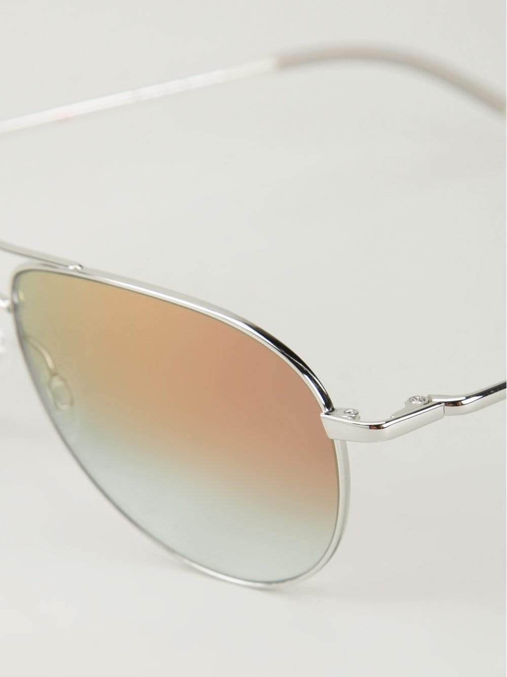 OLIVER PEOPLES-Benedict Sunglasses-SILVER