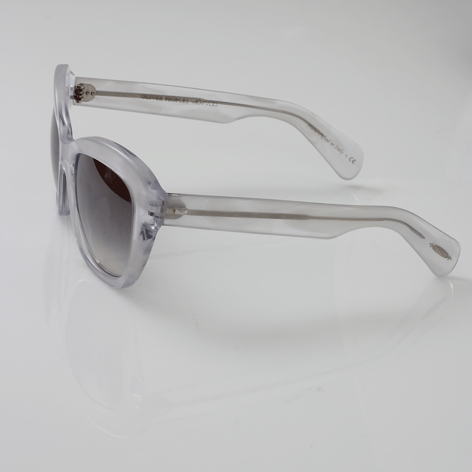 OLIVER PEOPLES-Emmy Sunglasses-SLVRFLSH