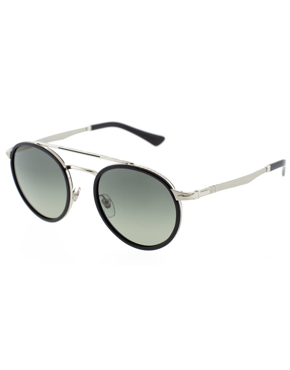 OLIVER PEOPLES-Steel Men Sunglasses-SLVR/GRY