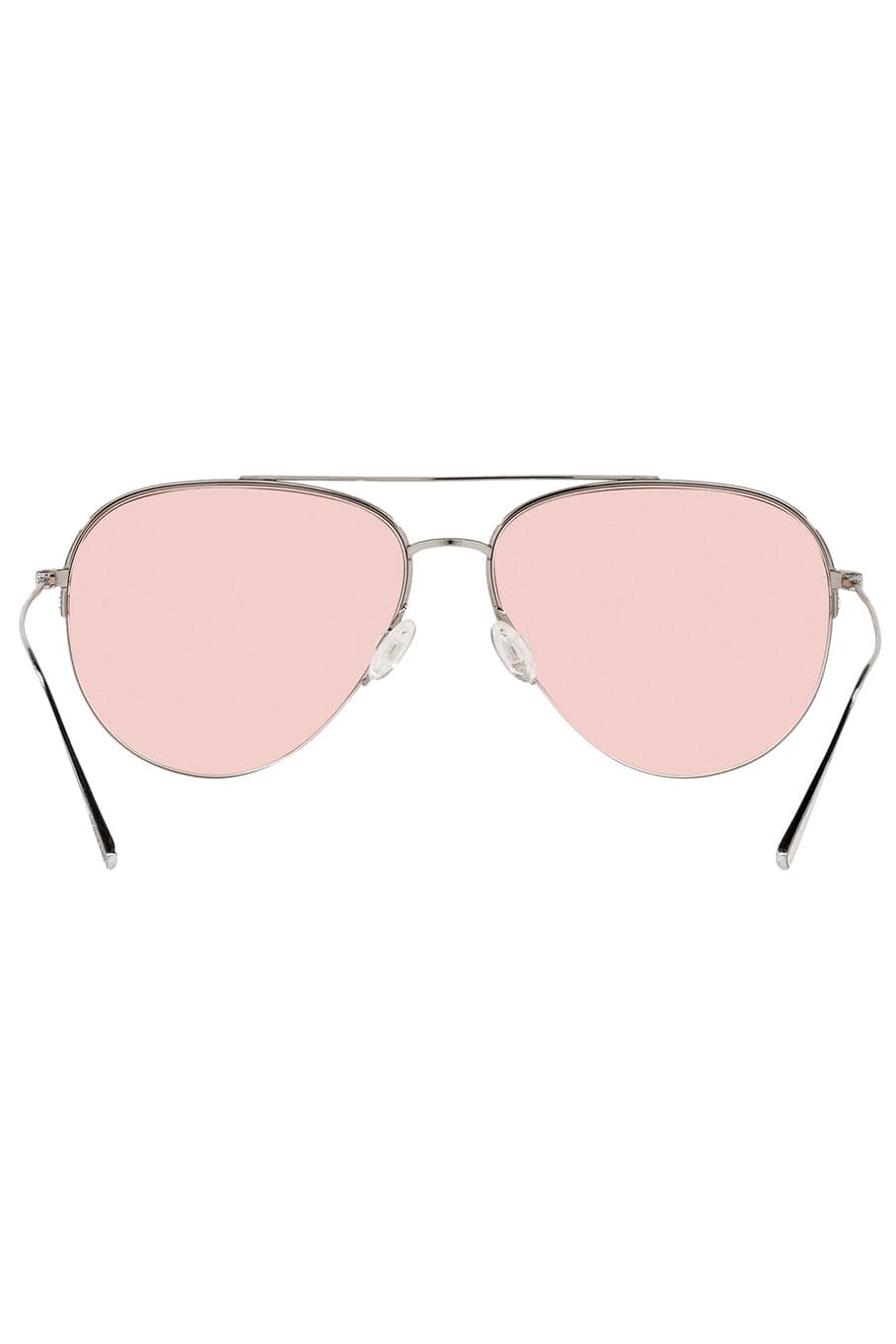 OLIVER PEOPLES-Cleamons Sunglasses - Silver Poppy-SLVR/PPY