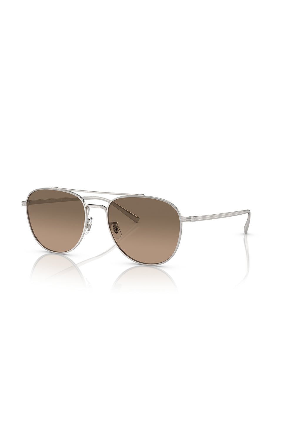 OLIVER PEOPLES-Rivetti Sunglasses - Silver Sandstone-SLVR/SND