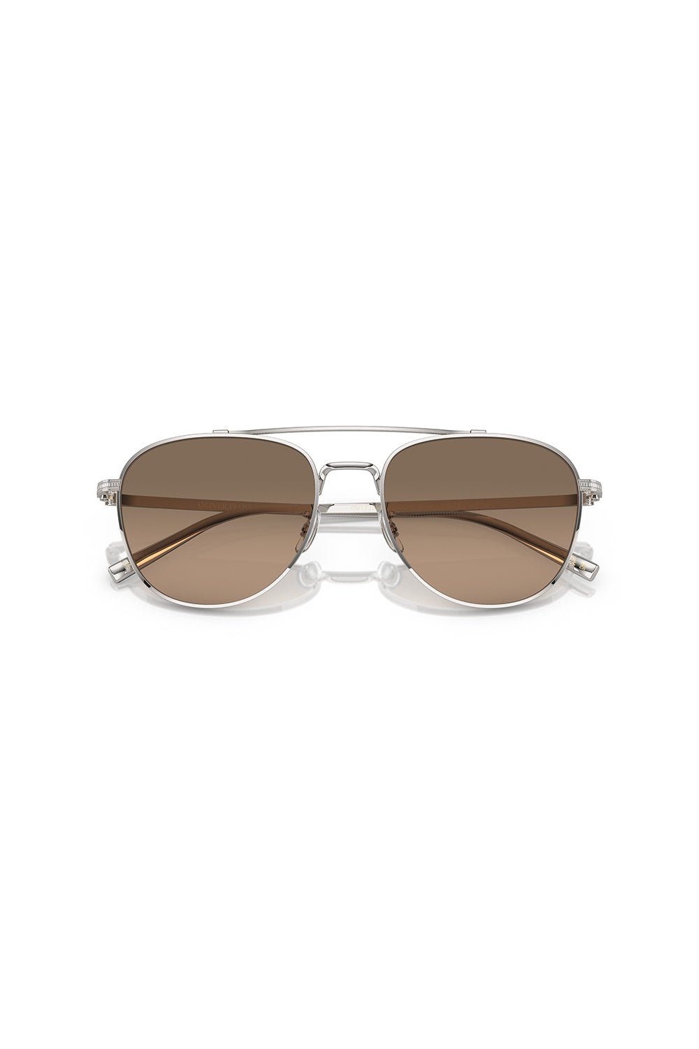 OLIVER PEOPLES-Rivetti Sunglasses - Silver Sandstone-SLVR/SND