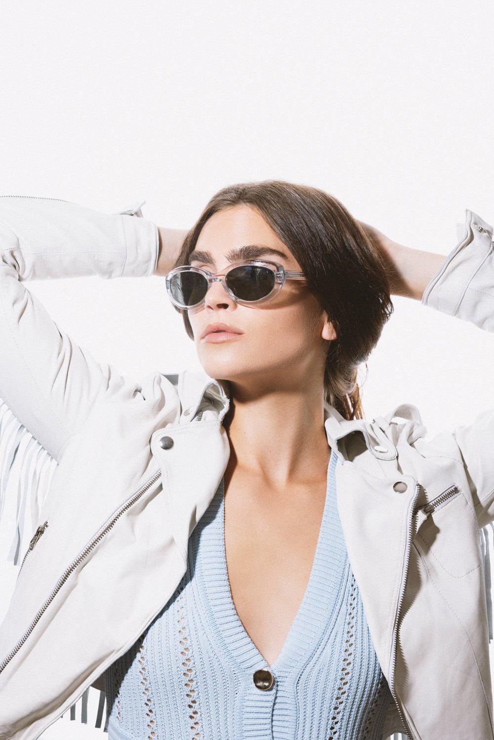 OLIVER PEOPLES-1969C Sunglasses - Crystal-SUNCRYSL