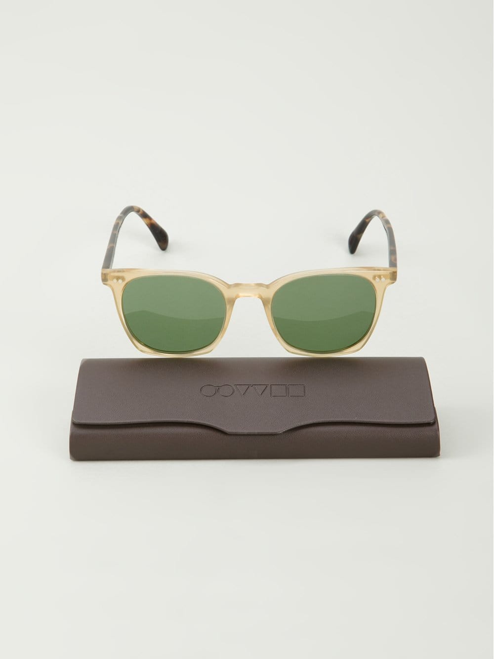 OLIVER PEOPLES-L.A. Coen Sunglasses-TAN/BRWN