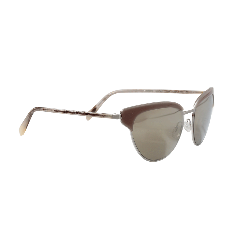 OLIVER PEOPLES-Josa Mirror Sunglasses-TAUPE