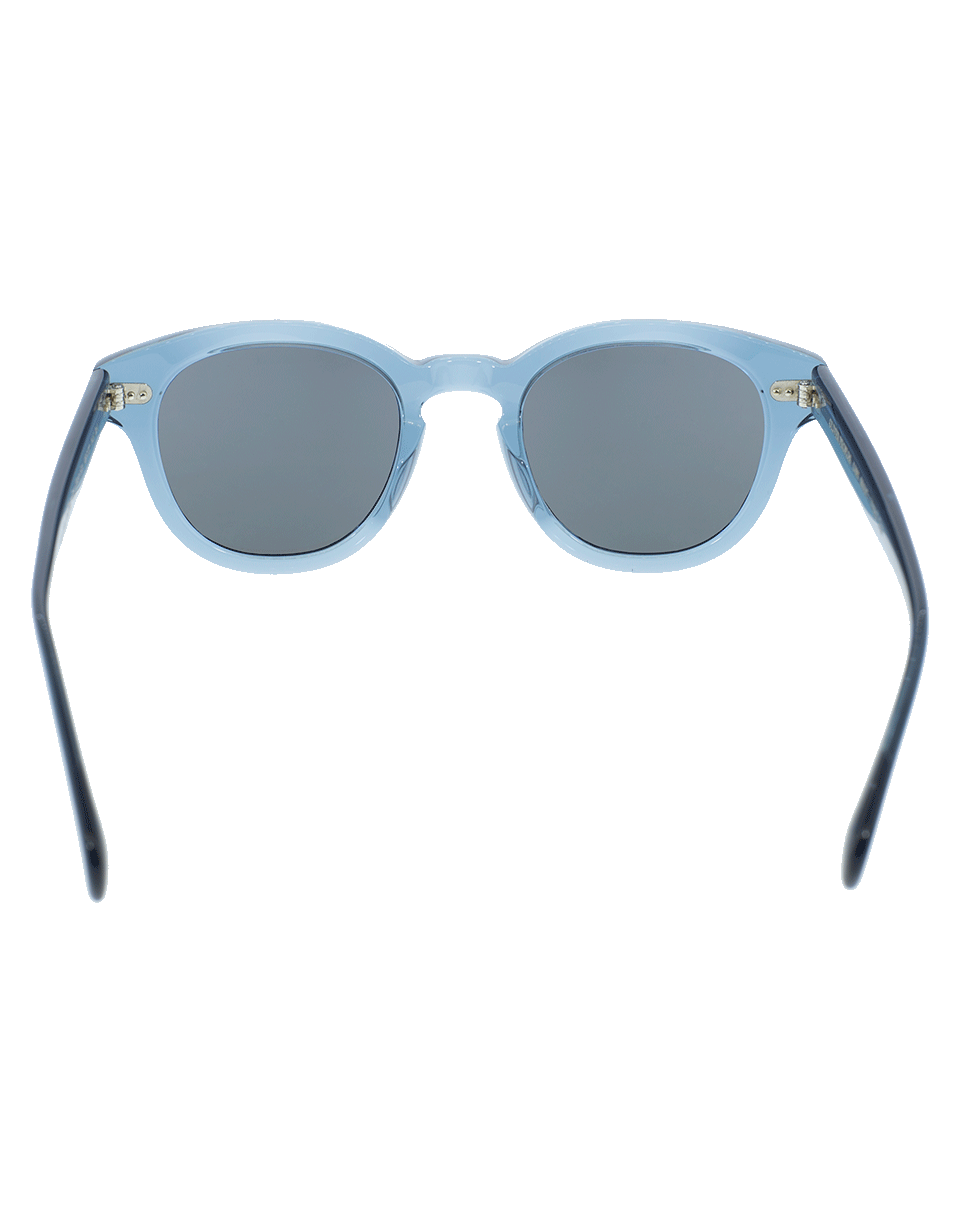 OLIVER PEOPLES-Washed Teal Cary Grant Sun Sunglasses-TEAL/GRY